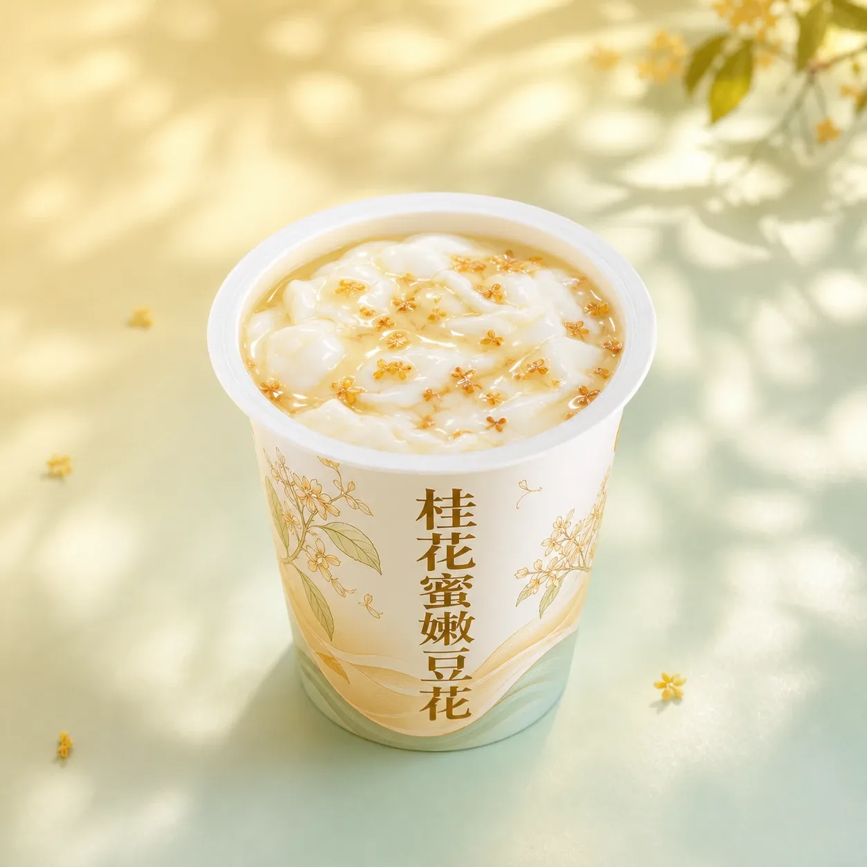 桂花蜜嫩豆花